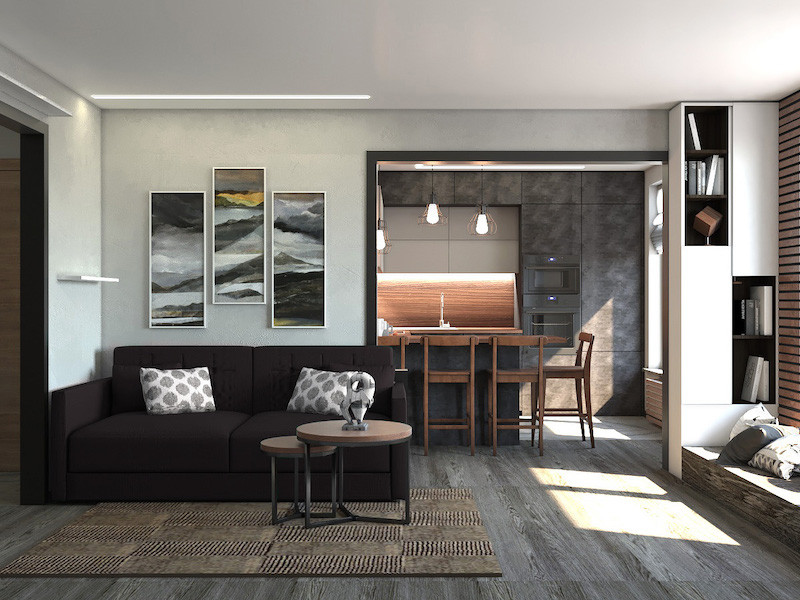 ЖК Алиа, 2 комнаты, 60 м²