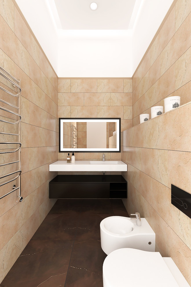 Дизайн санузлов в загородном доме, г. Ялта