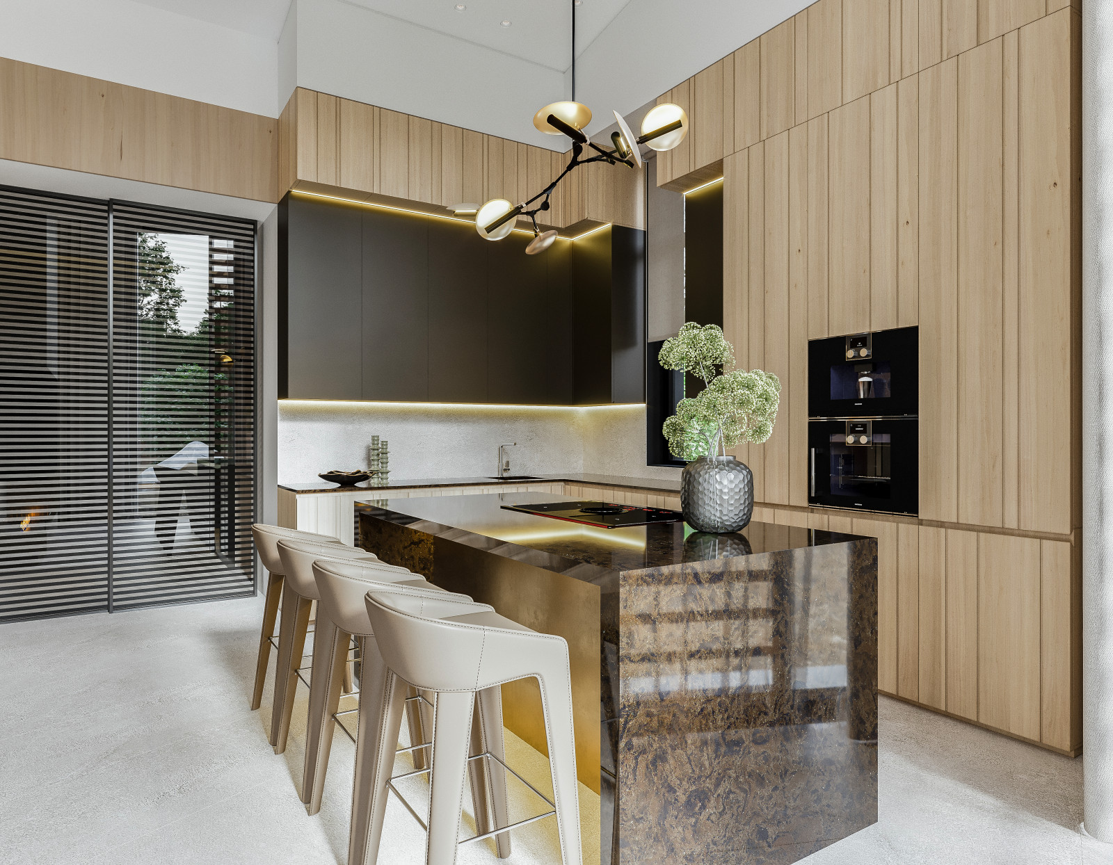 Интерьер дома в Осеченках