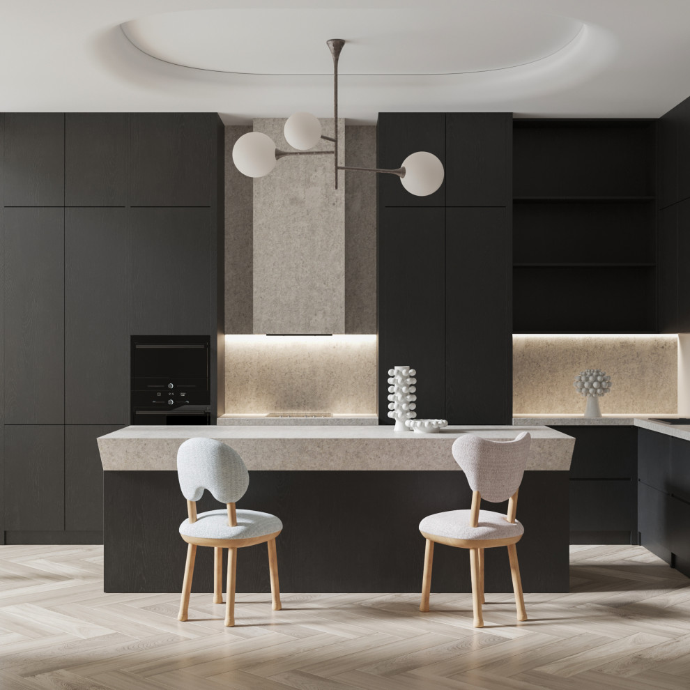 Квартира в центре Москвы с панорамными окнами