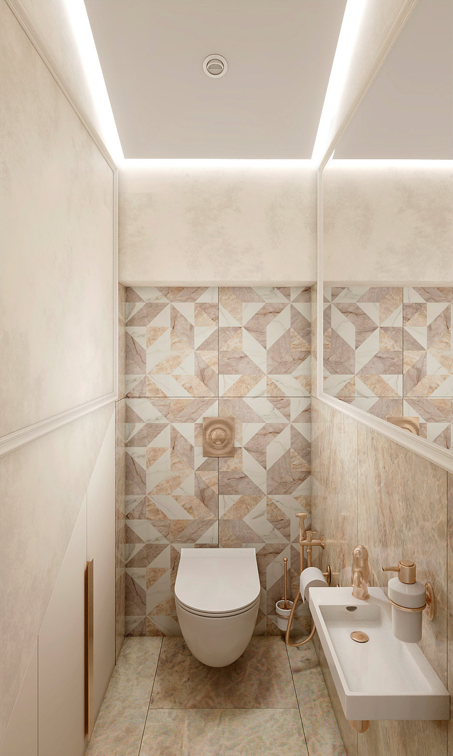 Проект трехэтажного дома