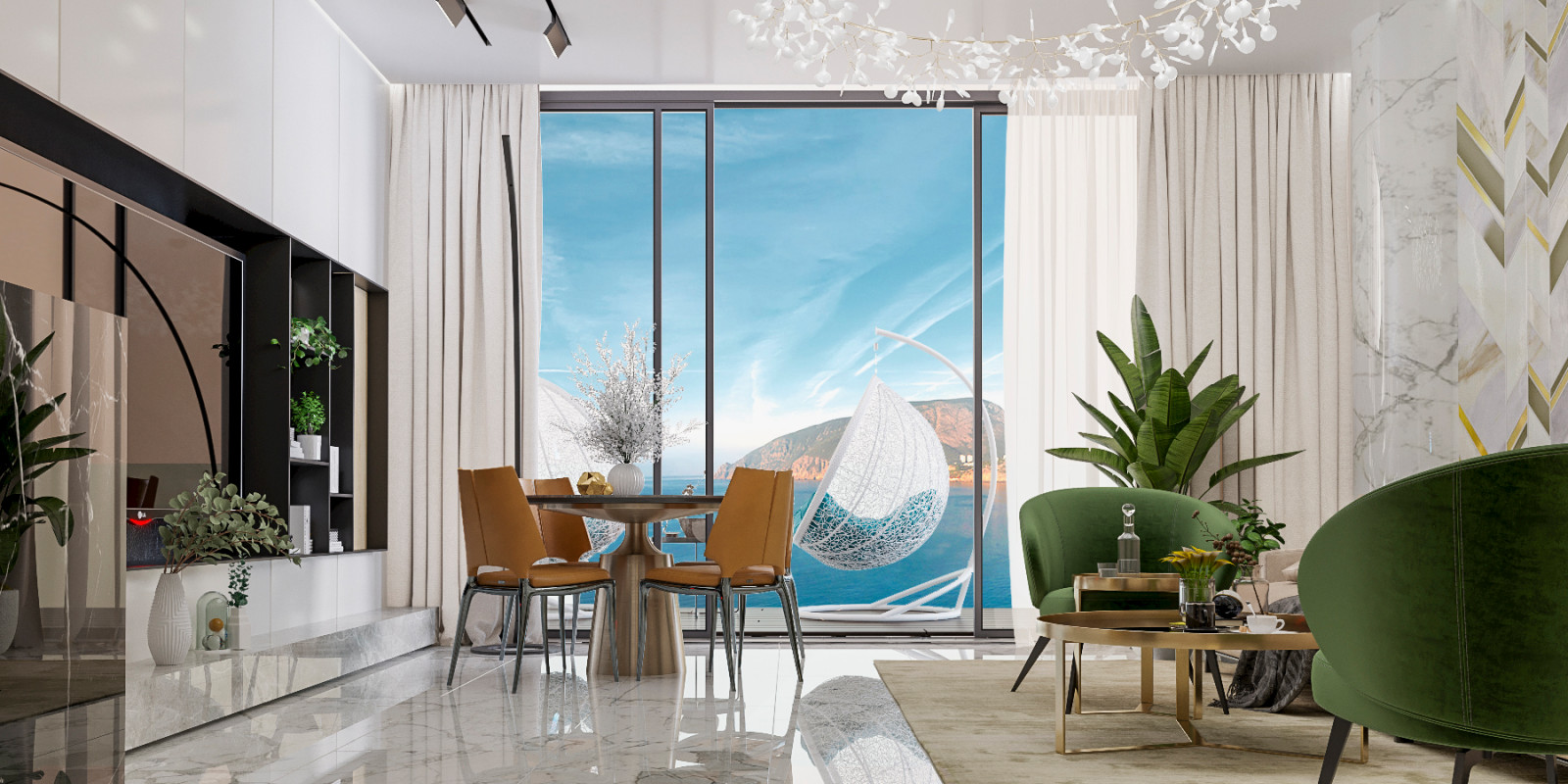 Апартаменты в Аю-Даг Резорт и Спа 1709