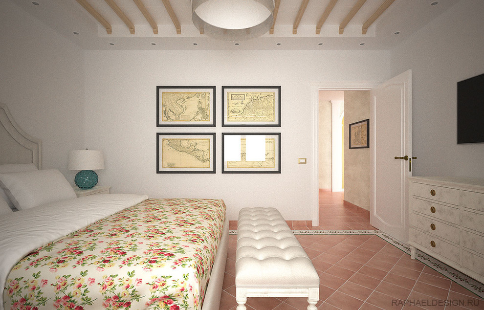 Дизайн интерьера спальни в средиземноморском стиле