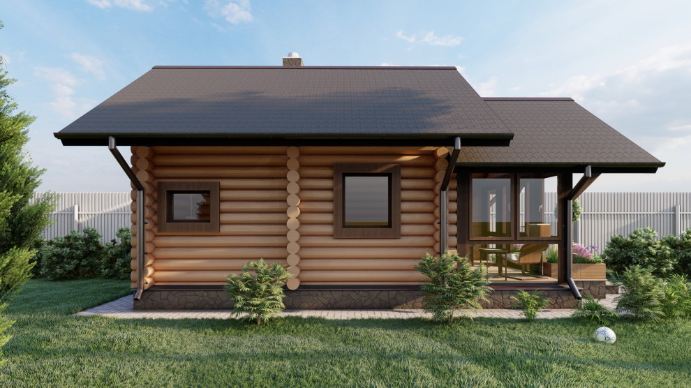 Баня с верандой в н.п. Кульсеитово