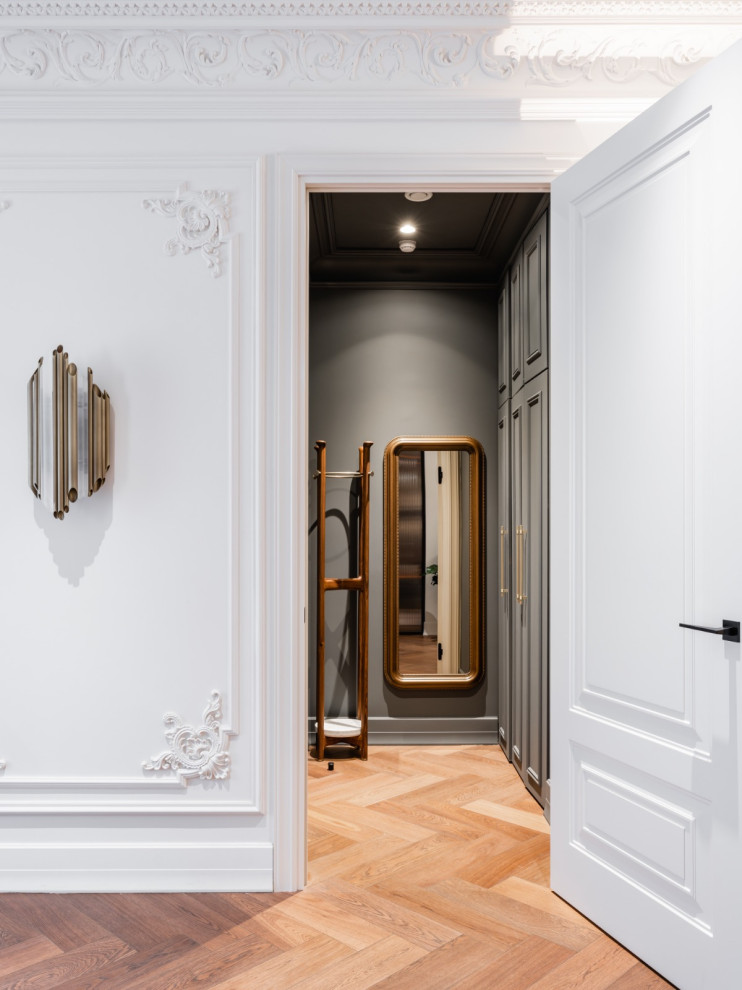 Инженерная доска Термодуб, рисунок Английская ёлка