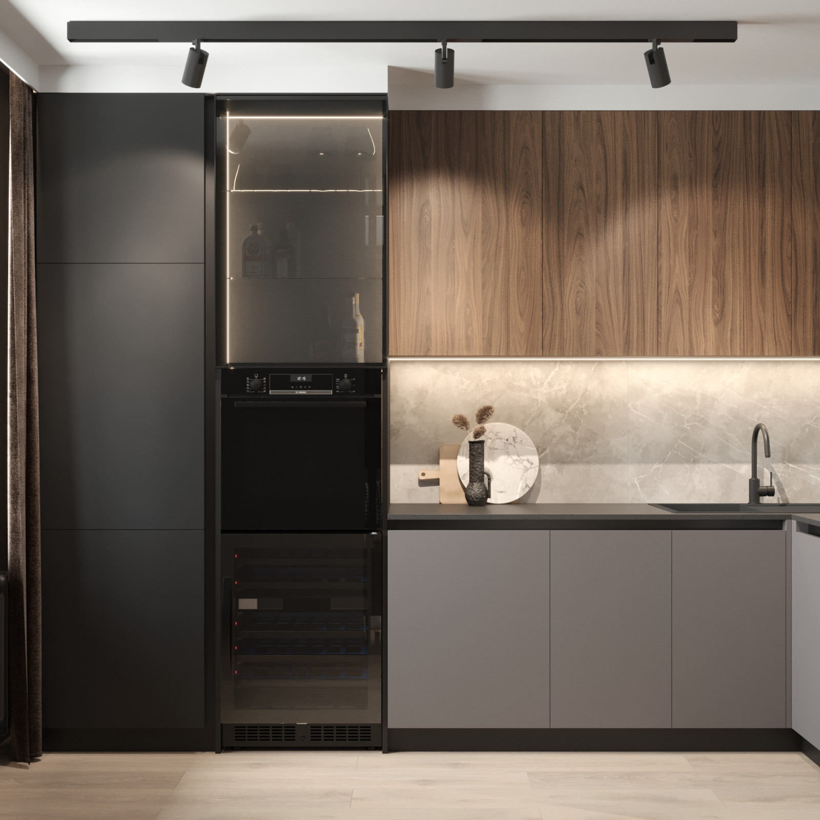 Дизайн интерьера студии ул. Авангардная