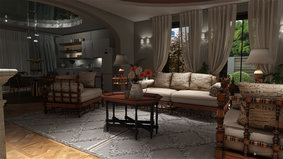 Коттедж 2-эт_ интерьер +экстерьер