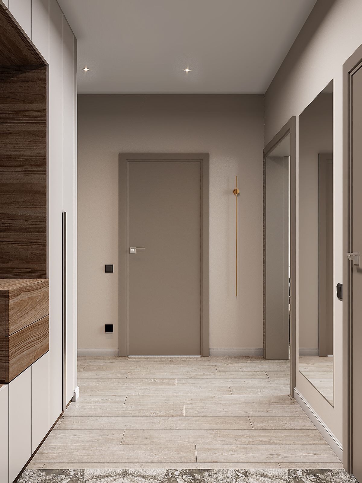 Проект квартиры 67,5 кв.м