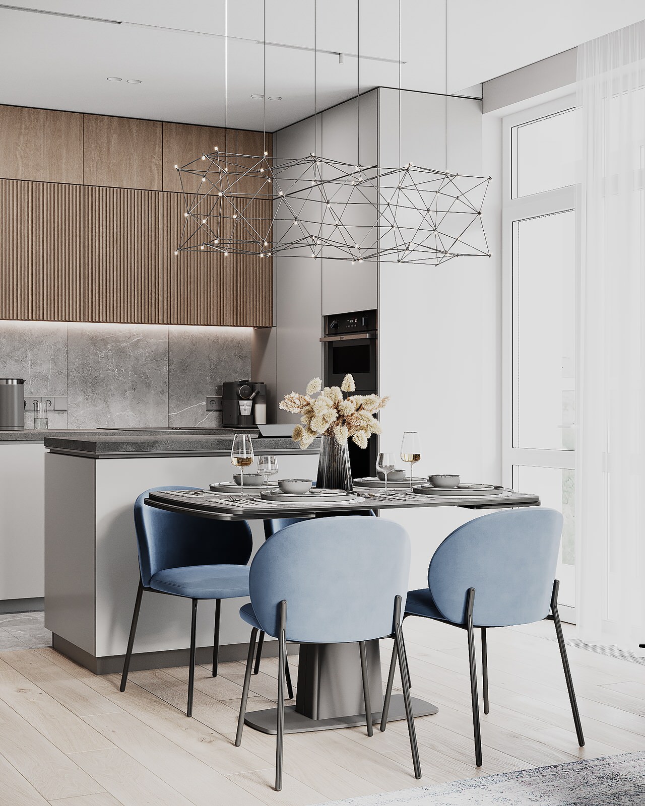 Квартира ЖК Смарт квартал на Октябрьской 81,7 м²