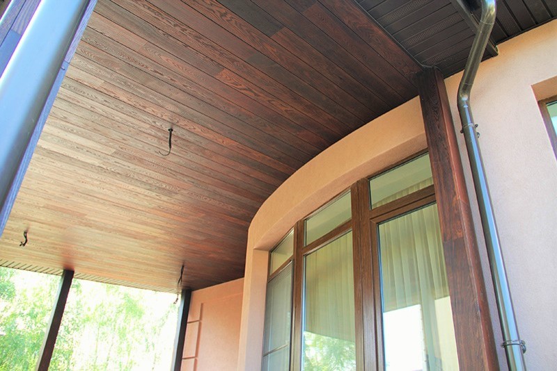 МОНТАЖ ПЛАНКЕНА ИЗ ТЕРМОДЕРЕВА