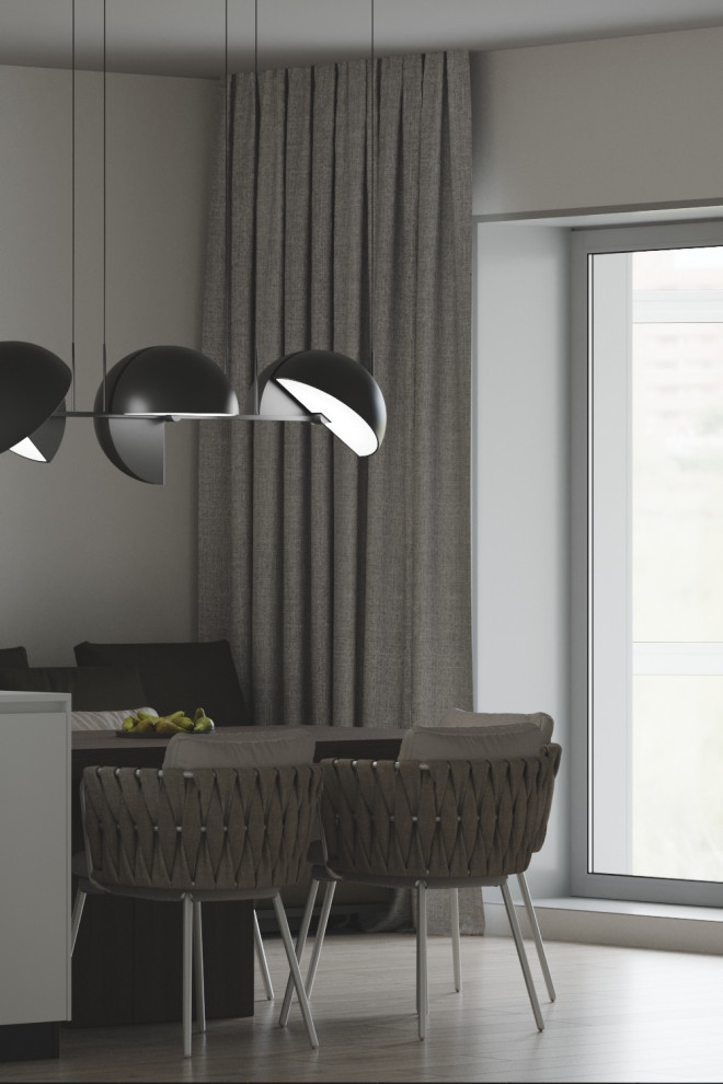 гостиная-кухня