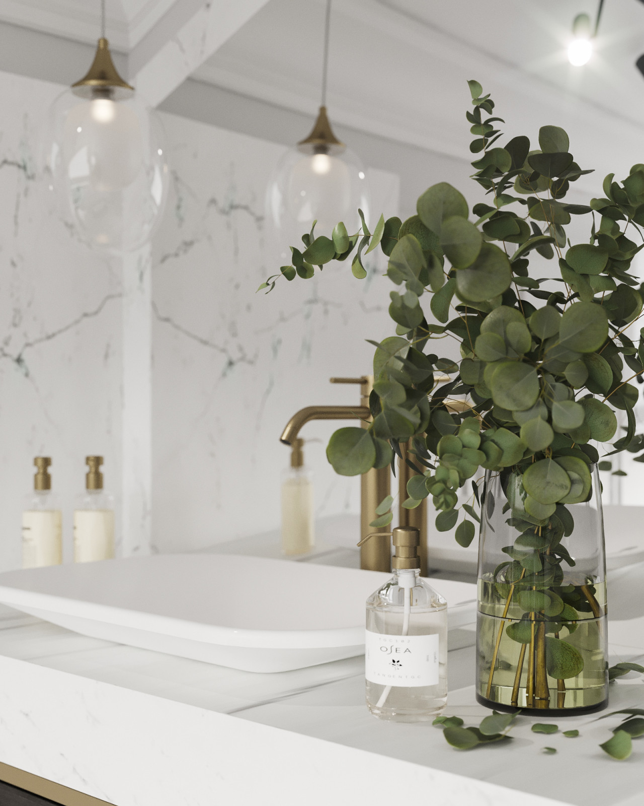 Фахверковый дом на 300 м2, в стиле ар-деко