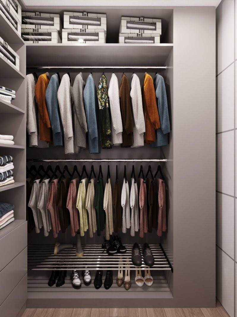 Дизайн гардеробной