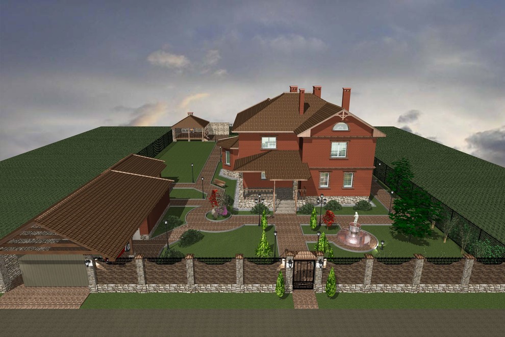 Дома, беседки, гаражи