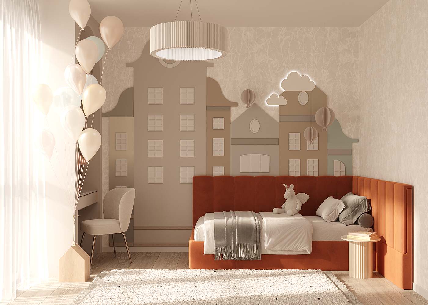 Детская в современном стиле