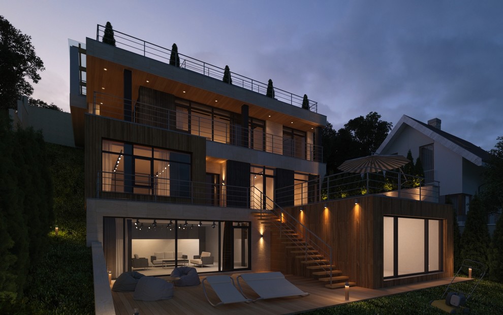 Жилой дом в современном стиле