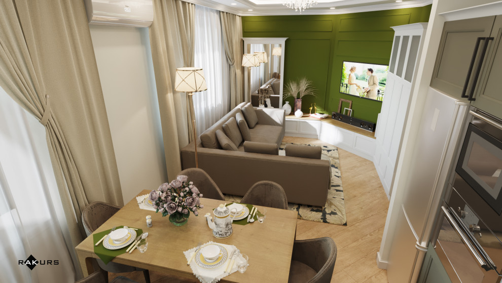 Проект квартиры пр. Комарова