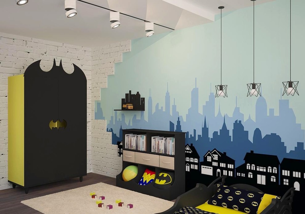 Кроватка-бетмобиль для маленького супергероя!