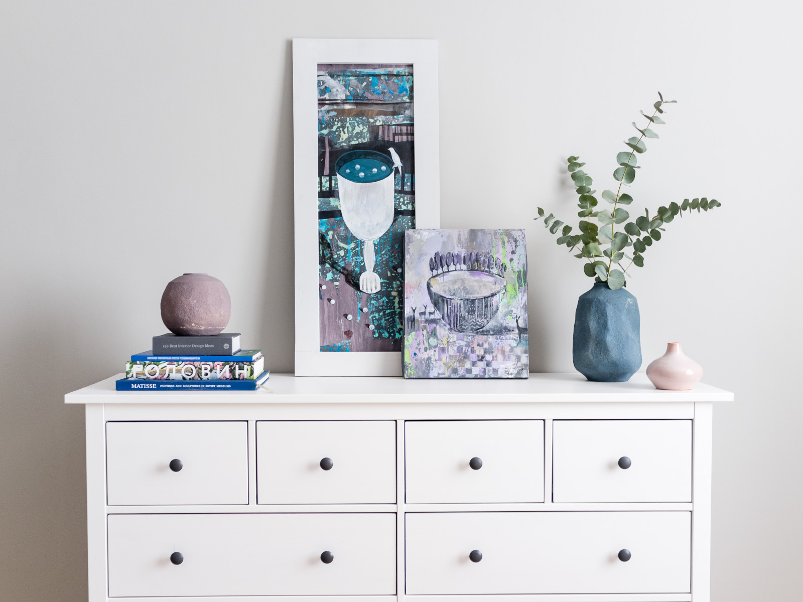 Картины для проекта Светланы Носовой на ул. Архитектора Рехмукова. г. Уфа