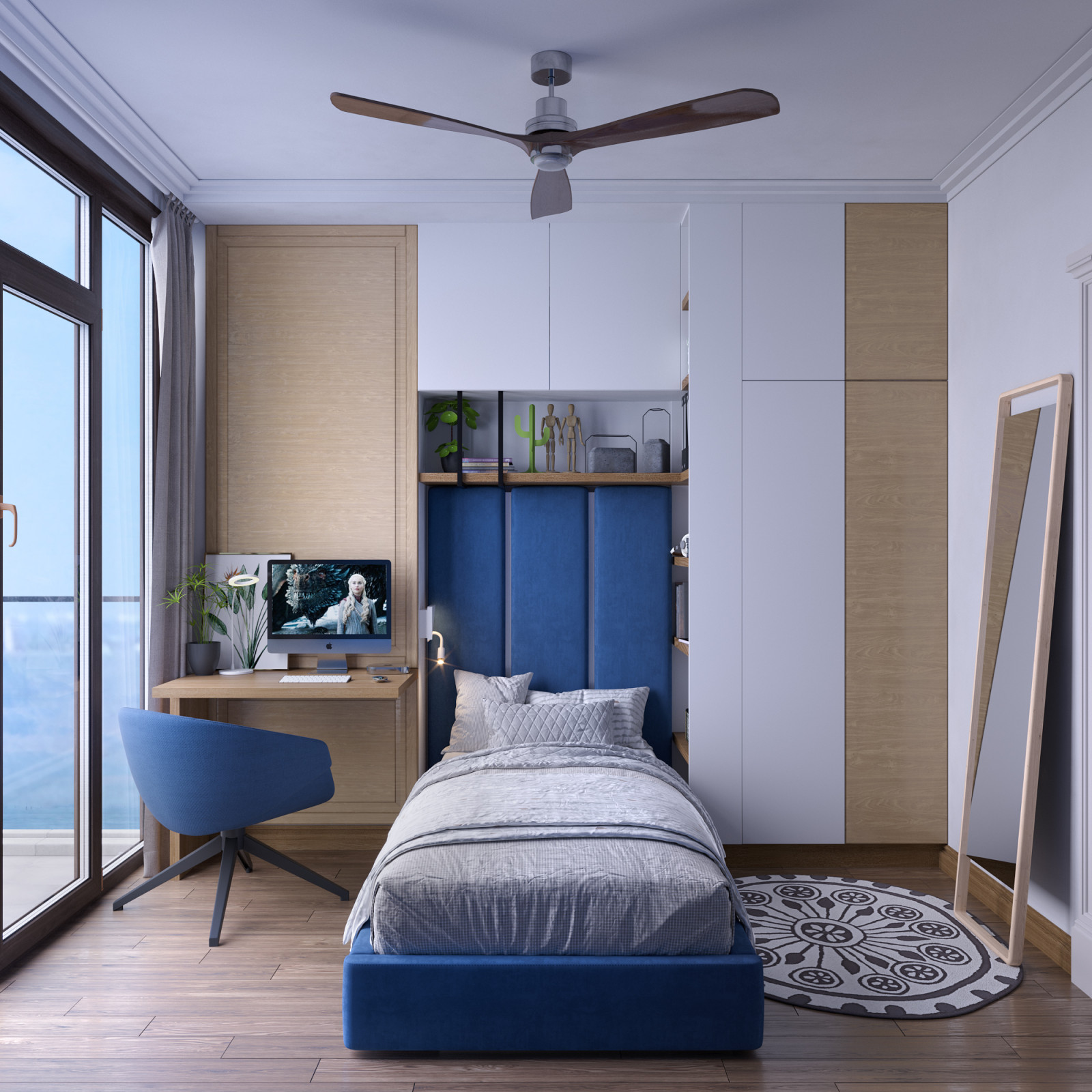 апартаменты на первой линии, с национальным характером