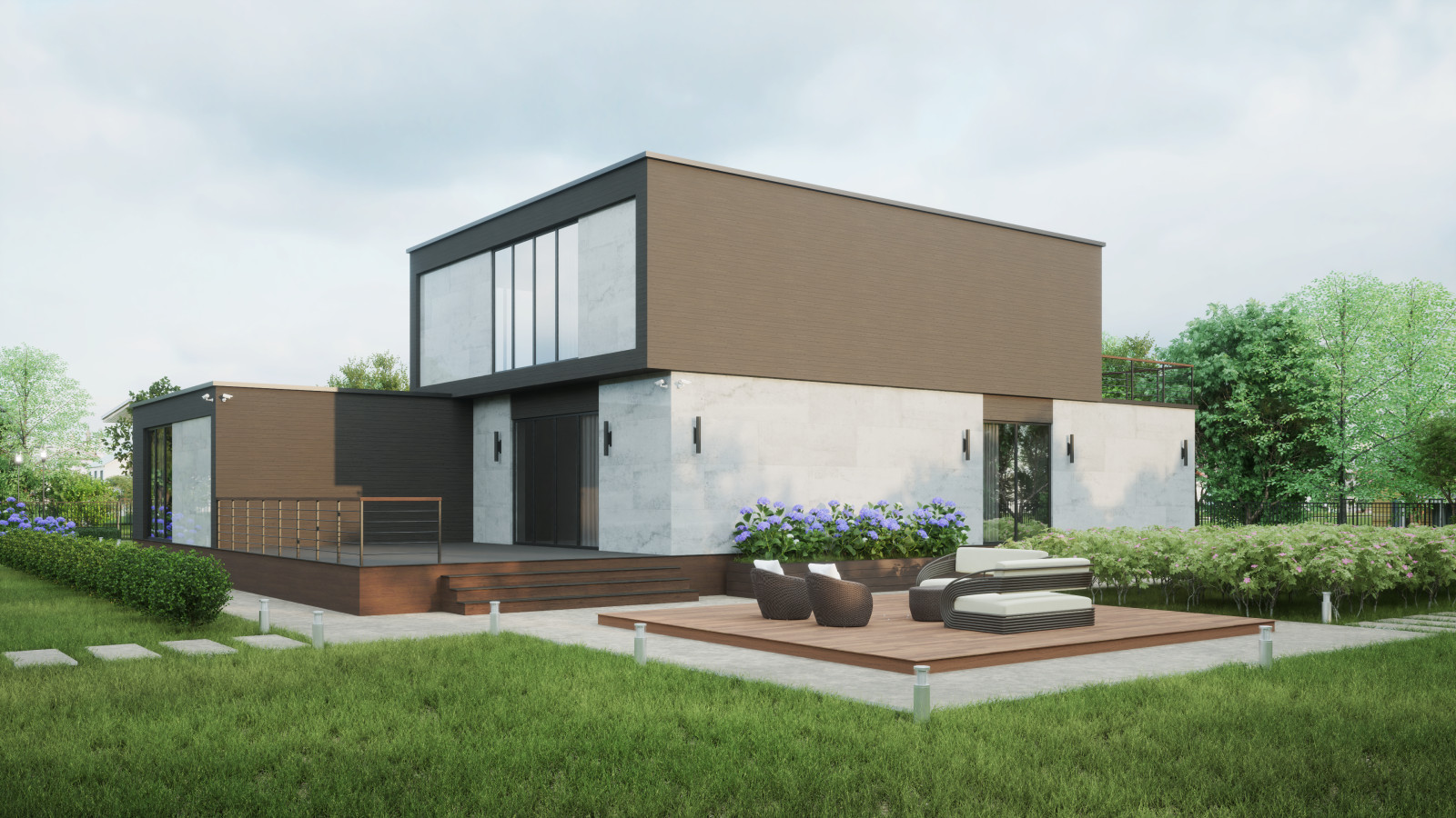 Загородный дом в Мэдисон Парке на Новой Риге