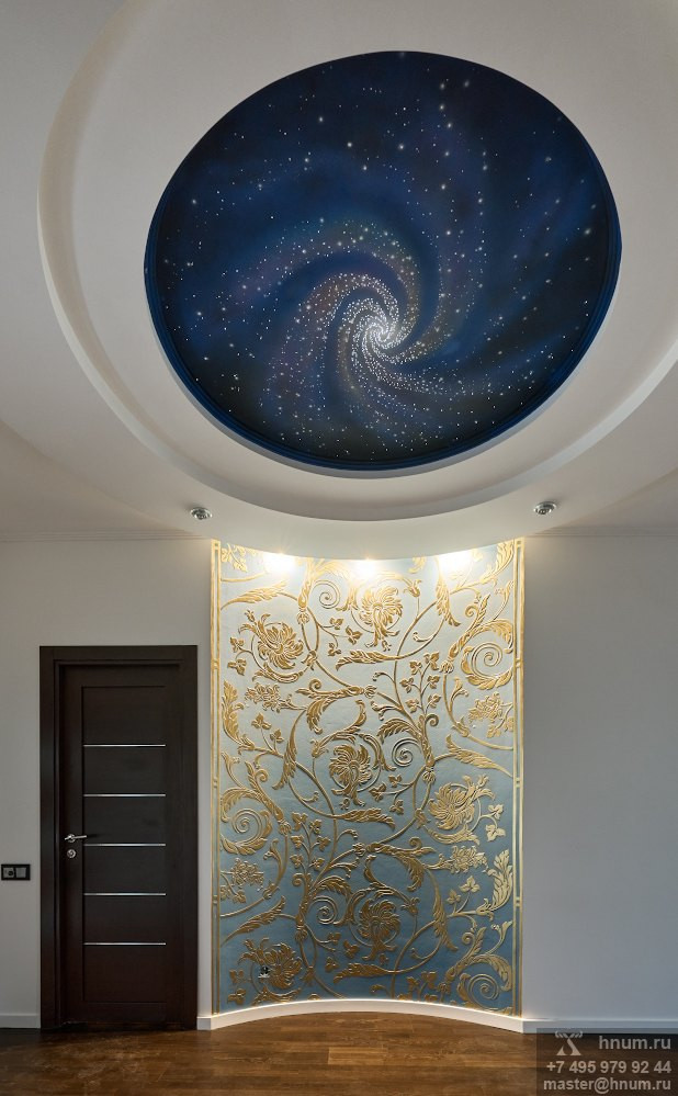 Съёмка рельефного панно