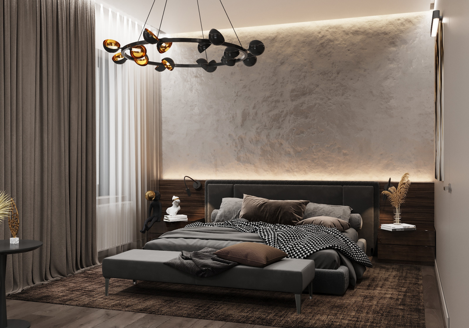 "Perfect grey", дом 258 кв.м в д. Рыбаки, МО