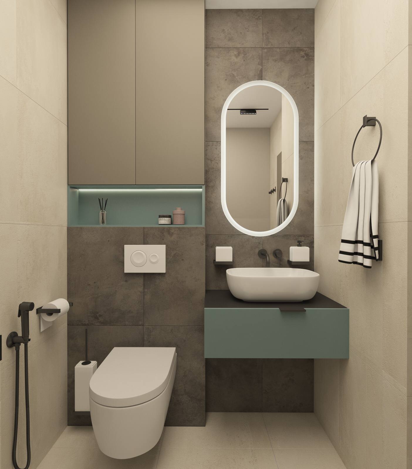 Дизайн - проект однокомнатной квартиры