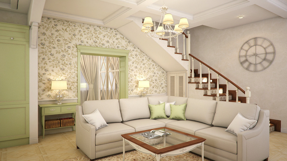 Дизайн проект дома в стиле "Прованс"