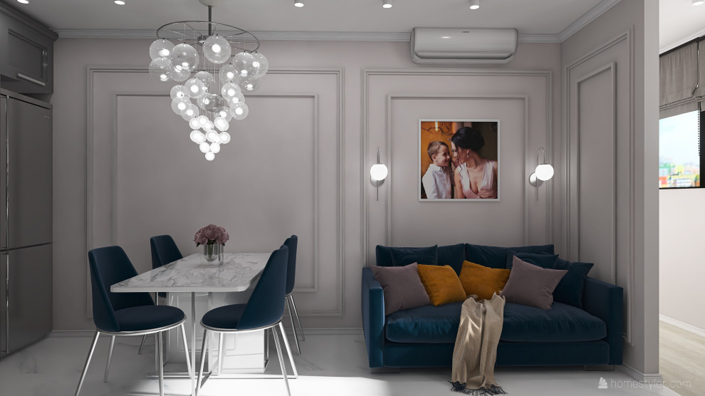 Проект двухкомнатной квартиры