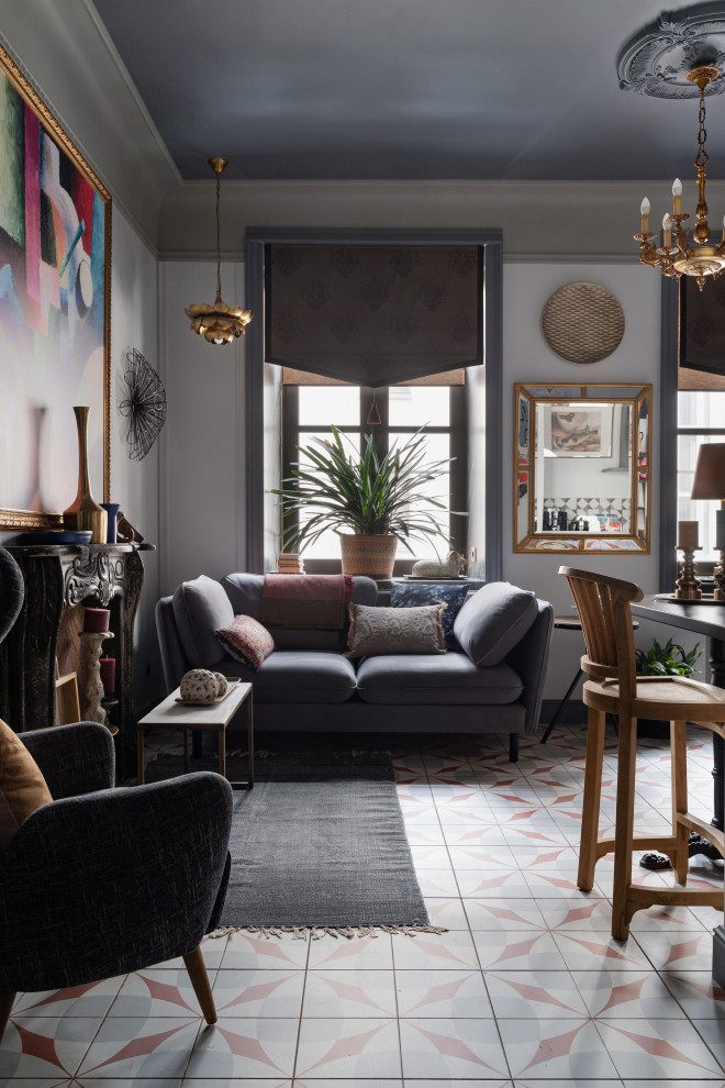Houzz тур: Арт-квартира в Петербурге для временных визитов