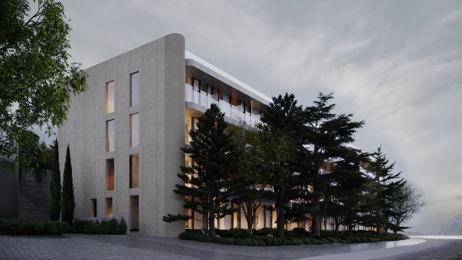 Отель на берегу Черного моря