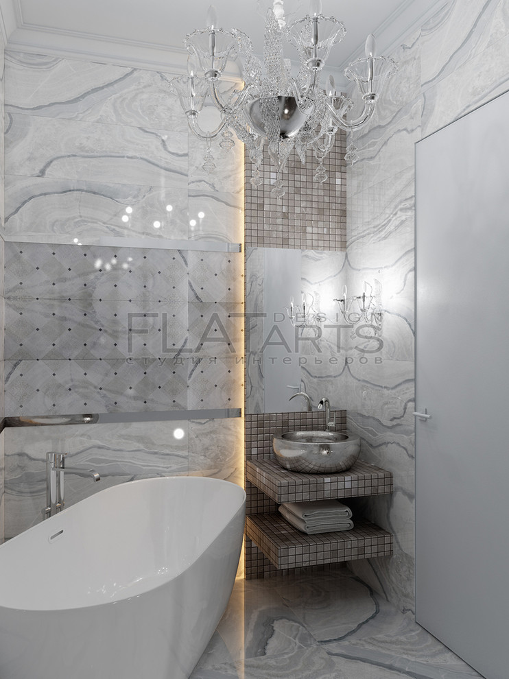 Дизайн 2-ной кв. 70 кв.м в стиле арт-деко