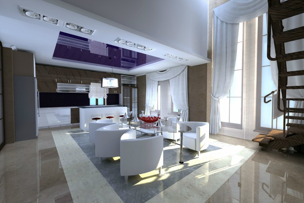 Гостиная-столовая