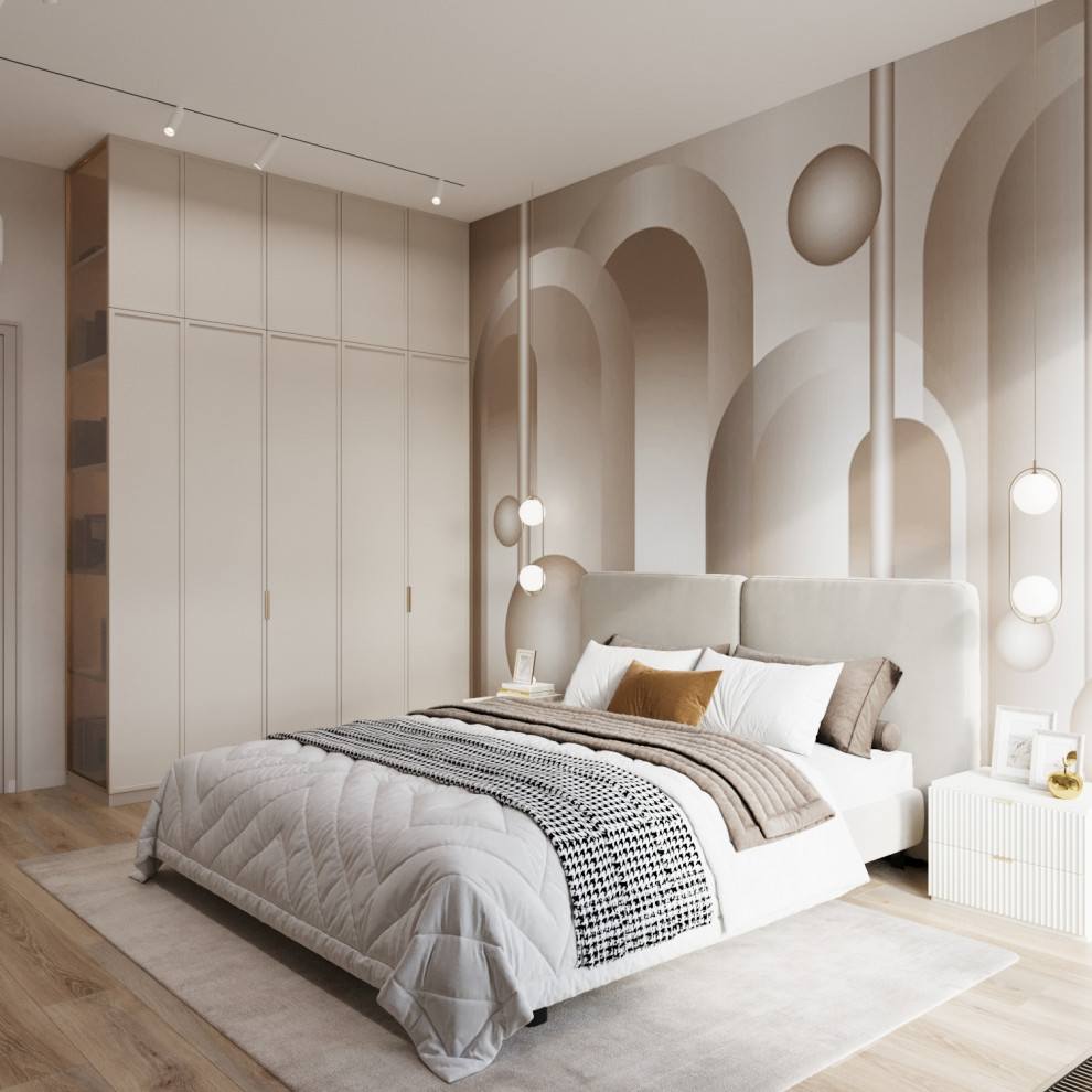 ЖК Level Нагатинская. Спальня 14м2