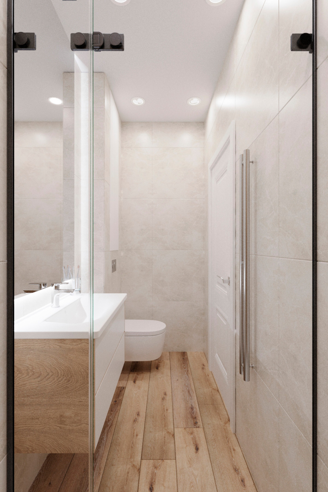 Неоклассика, дом для молодой семьи