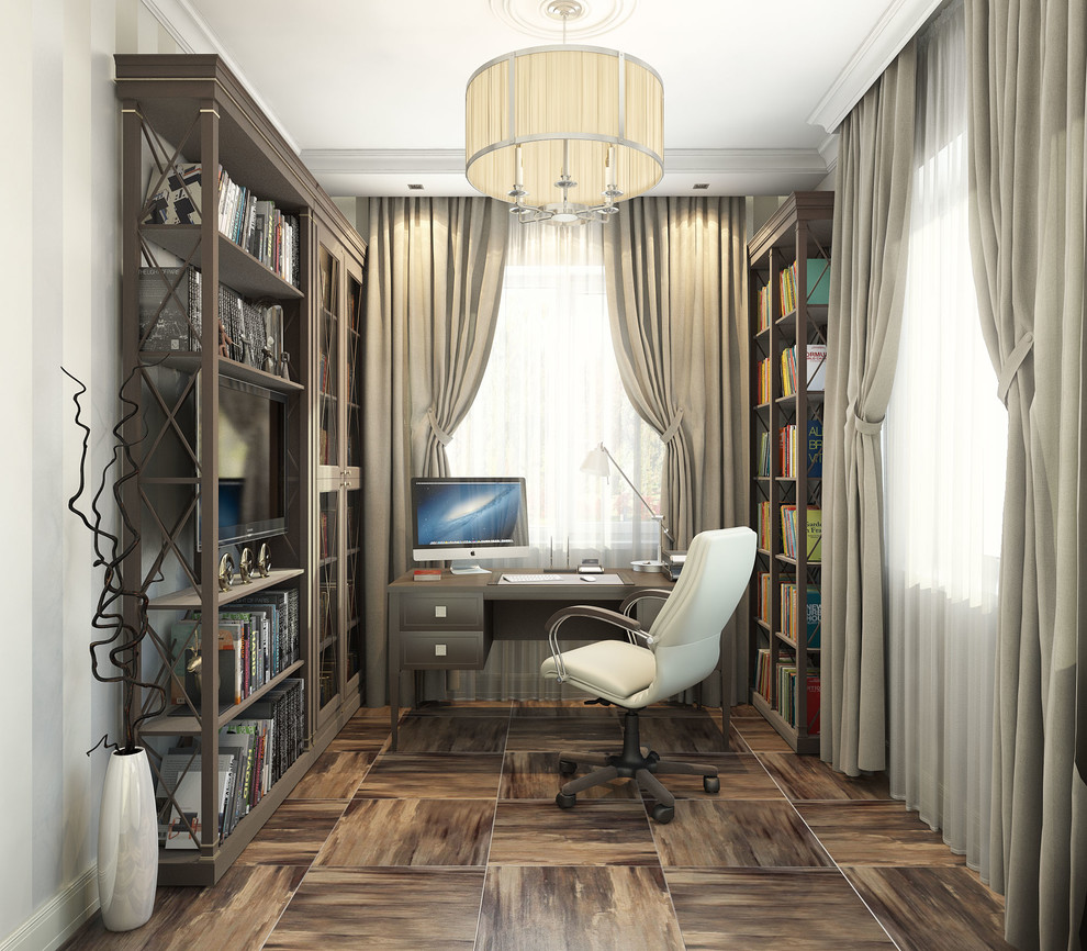 Дизайн интерьера частного коттеджа в г. Щелково