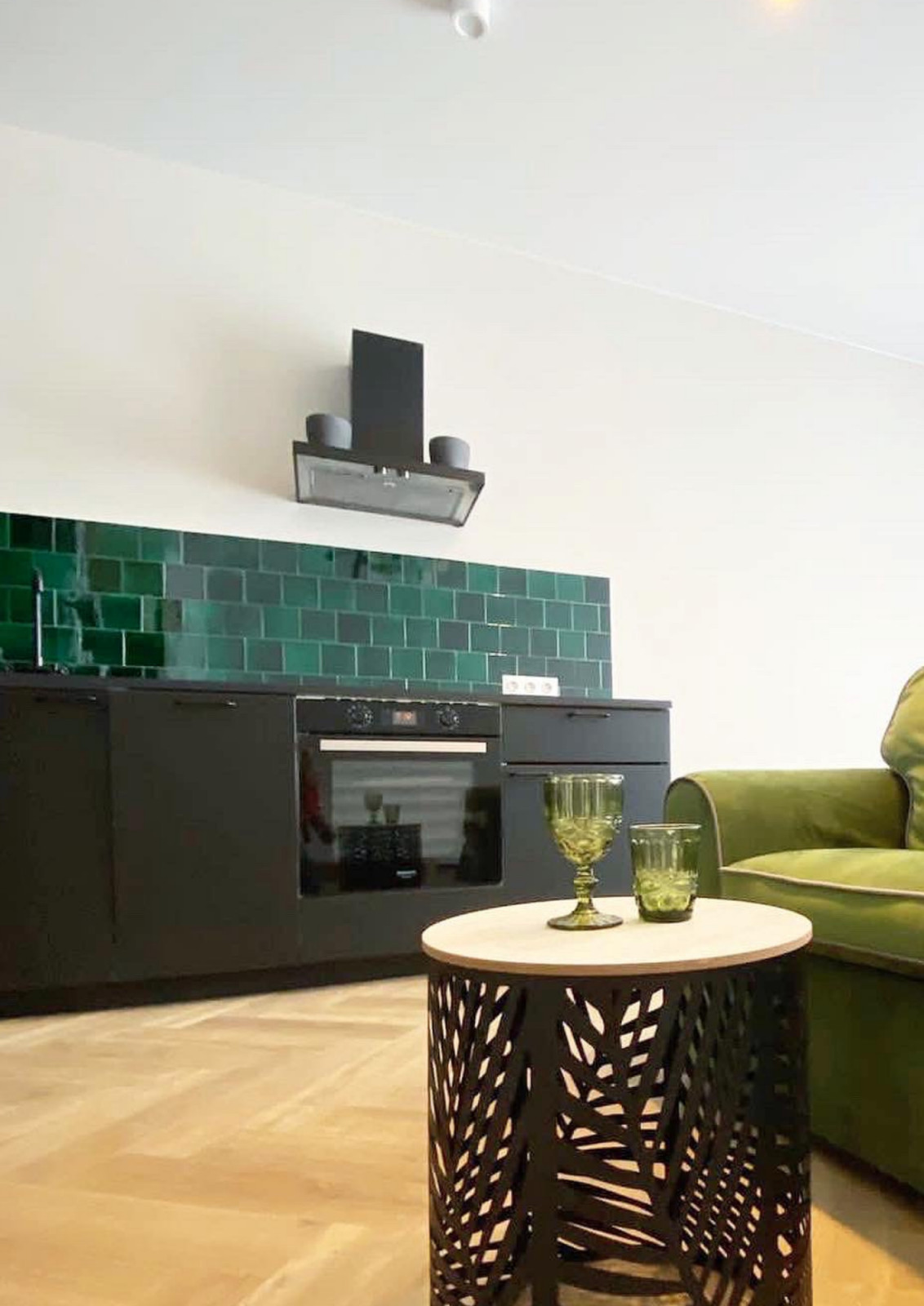 Обложка проекта: Фартук Зеленые квадраты