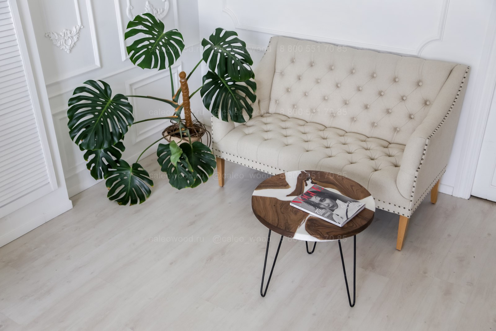 Обложка проекта: Круглый журнальный стол