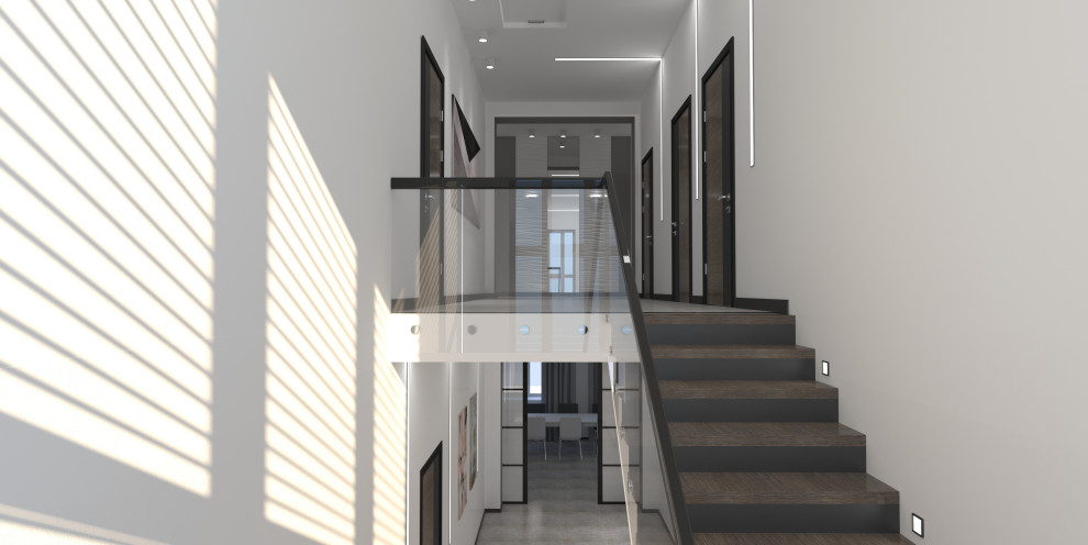 Обложка проекта: Коттедж в стиле хай тек