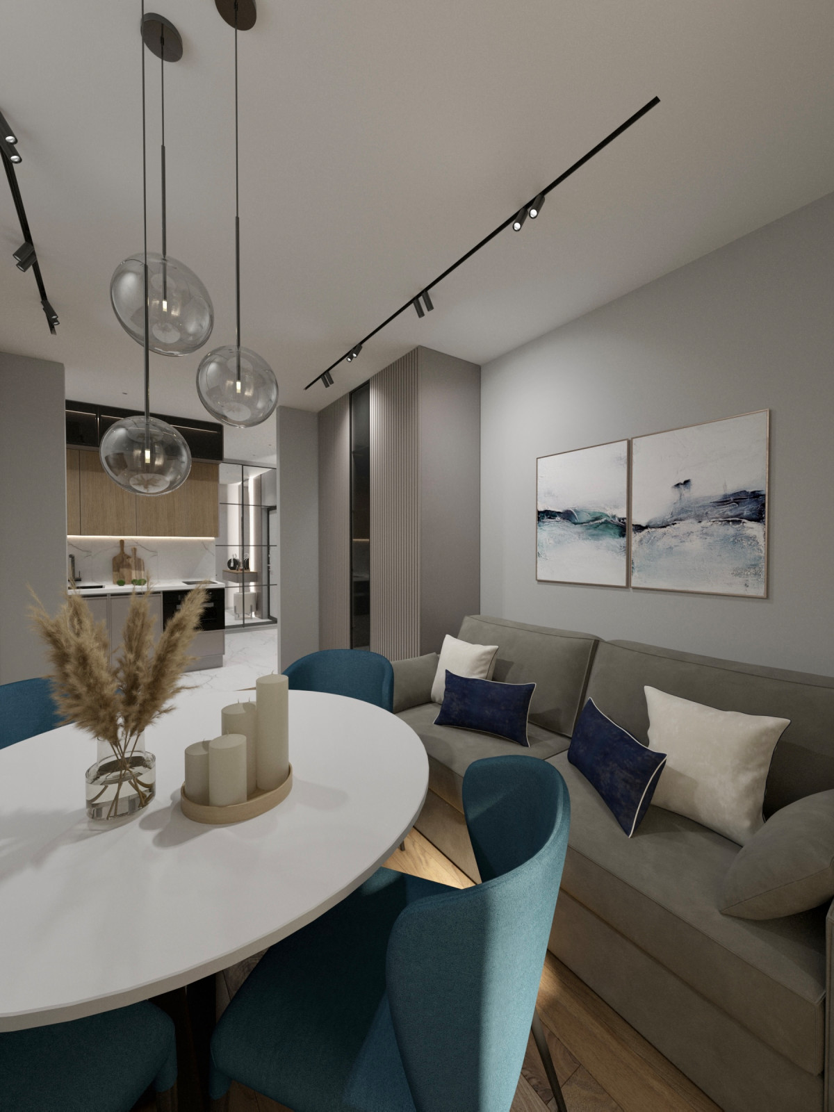 Проект двухкомнатной квартиры