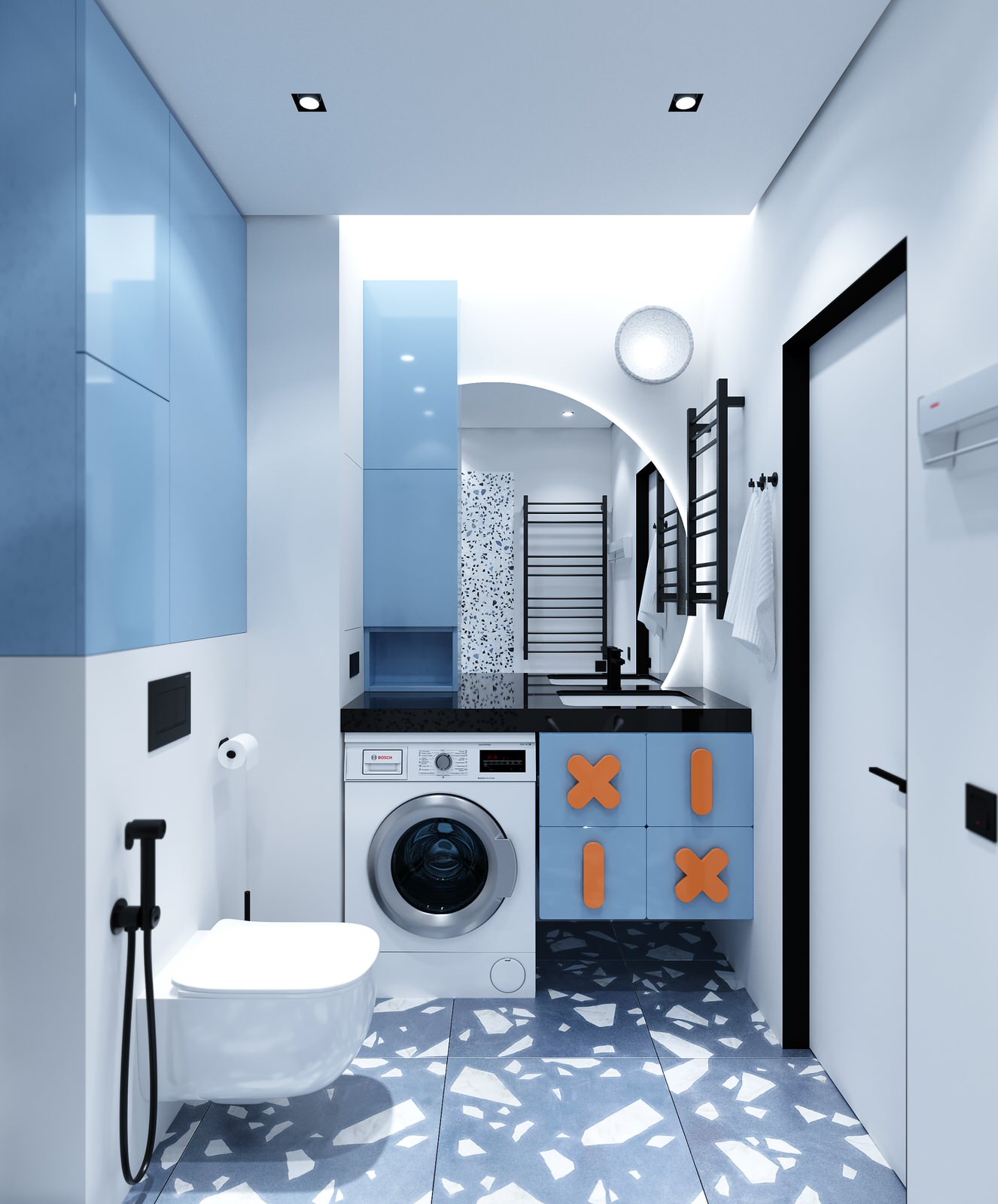 Обложка проекта: Жилая квартира для молодой семьи с ребенком, 51,64кв.м.