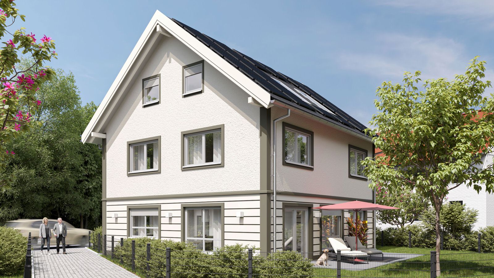 Riemerling, Außen und Innenvisualisierung, inklusive 3D Grundrissen