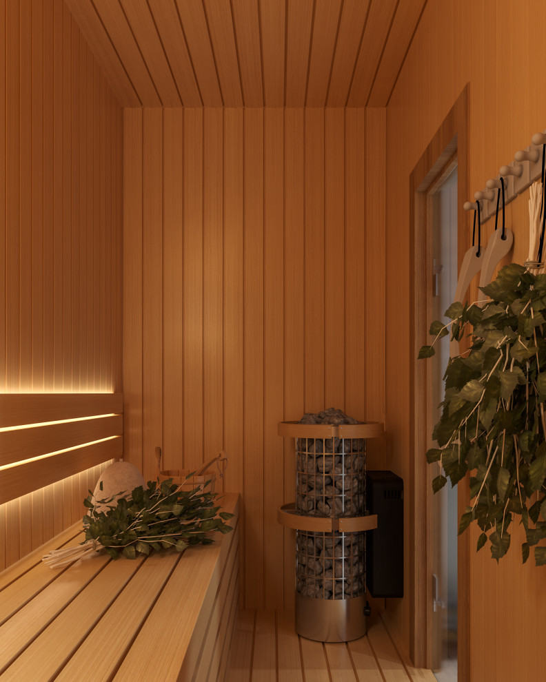 Дизайн интерьеров дома в п.Тайцы, Ленинградская область