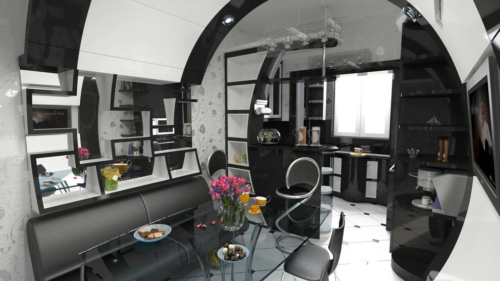 Кхня интерьер