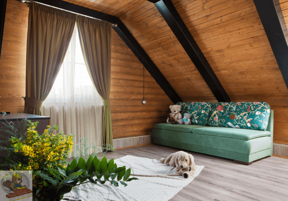 Отделка частного дома в стиле фьюжн