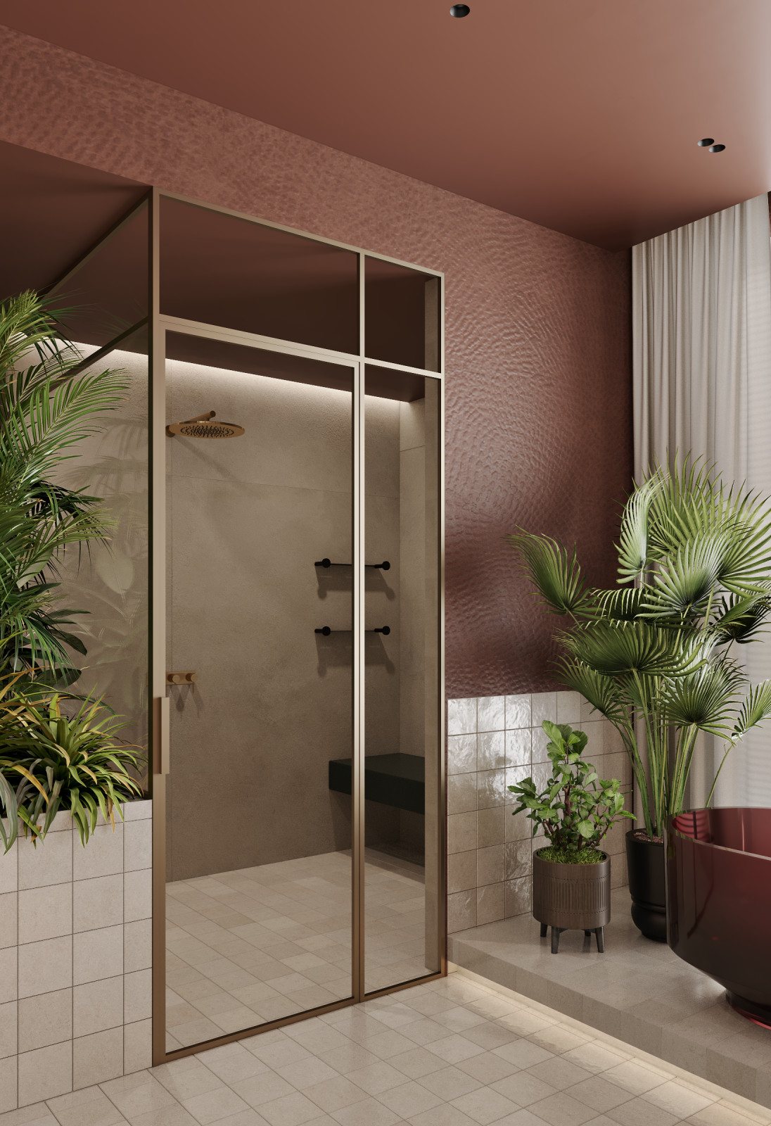 Дизайн - проект апартаментов в современном стиле