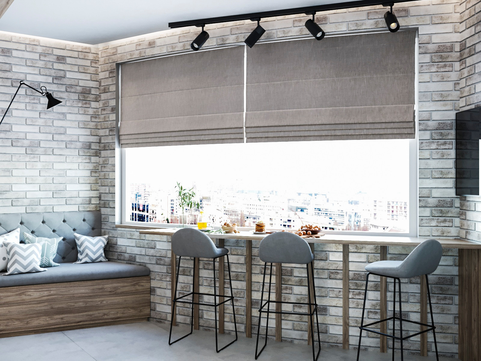 Квартира в г.Королев. современном стиле с элементами лофт