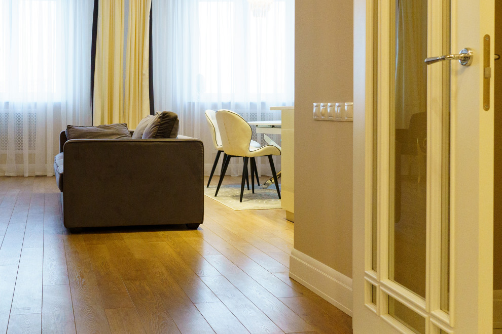 Дизайнерский ремонт квартиры 130 м²