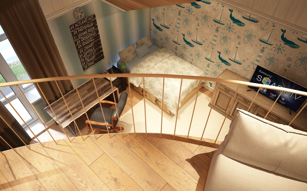 Дизайн-проект детской комнаты от «Strekoza Design»